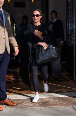 ALICIA VIKANDER Out in Tribeca in New York 03/22/2025