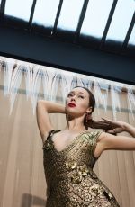 ALYCIA DEBNAM-CAREY for a Story + Rain, March 2025
