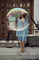 ALYCIA DEBNAM-CAREY for a Story + Rain, March 2025
