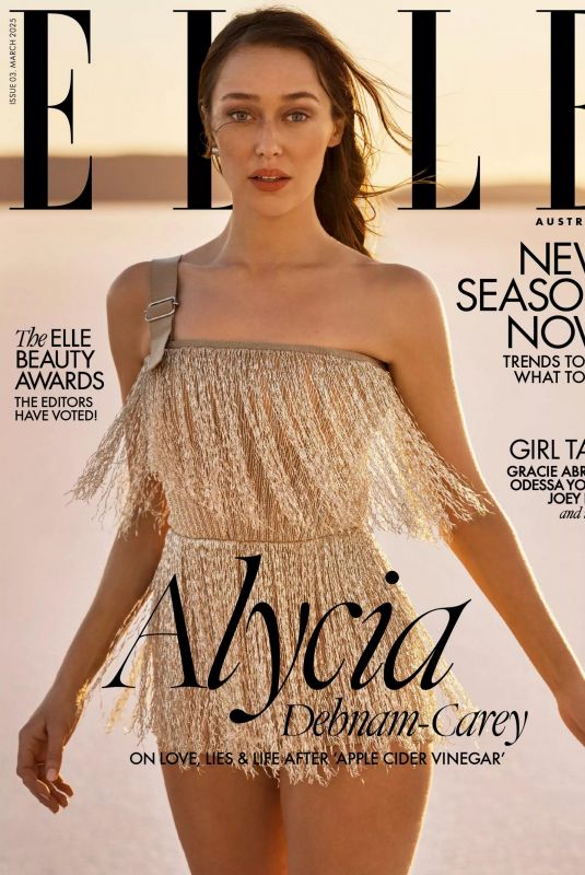 ALYCIA DEBNAM-CAREY in Elle Australia, March 2025