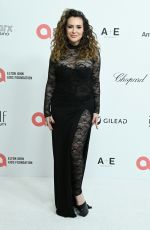 ALYSSA MILANO at Elton John AIDS Foundation