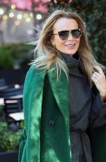 AMANDA HOLDEN Arrives at Heart Radio Studios in London 03/18/2025