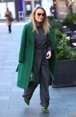 AMANDA HOLDEN Arrives at Heart Radio Studios in London 03/18/2025