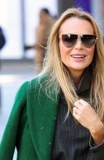 AMANDA HOLDEN Arrives at Heart Radio Studios in London 03/18/2025