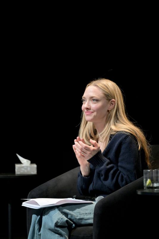 AMANDA SEYFRIED at Long Bright River Cast and Community Conversation in Philadelphia 03/07/2025