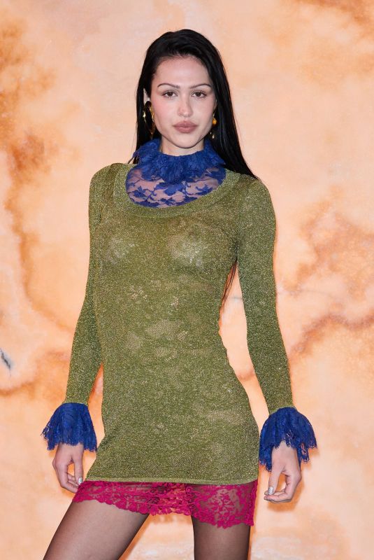 AMELIA HAMLIN at Saint Laurent Womenswear Fall/Winter 2025/26 Show at Paris Fashion Week 03/11/2025