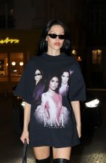 AMLEIA HAMLIN Night Out at Fashion Week in Paris 03/06/2025