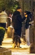 ANA DE ARMAS and Manuel Anido Out in Madrid 02/16/2025