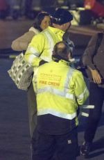 ANA DE ARMAS and Tom Cruise at London Heliport Battersea in London 03/14/2025