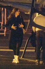 ANA DE ARMAS at London Heliport Battersea in London 03/13/2025