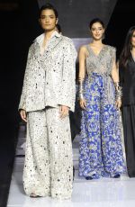 ANANYA PANDAY at Anamika Khanna at Lakme Fashion Week 03/26/2025