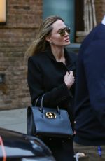 ANGELINA JOLIE Out and About in New York City 03/06/2025