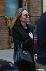 ANGELINA JOLIE Out and About in New York City 03/06/2025