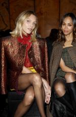 ANJA RUBIK at Saint Laurent Womenswear Fall/Winter 2025/26 Show at Paris Fashion Week 03/11/2025