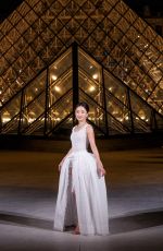 ANNA SAWAI Arrives at Le Grand Diner du Louvre in Paris 03/04/2025