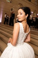 ANNA SAWAI Arrives at Le Grand Diner du Louvre in Paris 03/04/2025