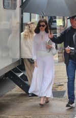 ANNE HATHAWAY on the Set of Verity in Queens in New York 02/27/2025