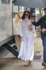 ANNE HATHAWAY on the Set of Verity in Queens in New York 02/27/2025