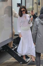 ANNE HATHAWAY on the Set of Verity in Queens in New York 02/27/2025