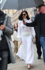 ANNE HATHAWAY on the Set of Verity in Queens in New York 02/27/2025