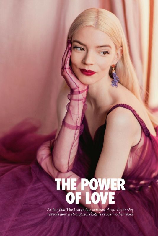 ANYA TAYLOR-JOY in Hello Magazine, March 2025
