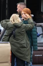 ANYA TAYLOR-JOY on the Set of Lucky in Los Angeles 03/13/2025