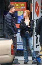 ANYA TAYLOR-JOY on the Set of Lucky in Los Angeles 03/13/2025