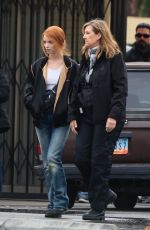 ANYA TAYLOR-JOY on the Set of Lucky in Los Angeles 03/13/2025