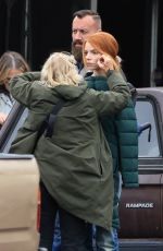 ANYA TAYLOR-JOY on the Set of Lucky in Los Angeles 03/13/2025