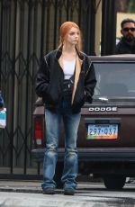 ANYA TAYLOR-JOY on the Set of Lucky in Los Angeles 03/13/2025