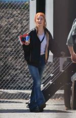 ANYA TAYLOR-JOY on the Set of Lucky in Los Angeles 03/19/2025