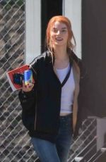ANYA TAYLOR-JOY on the Set of Lucky in Los Angeles 03/19/2025