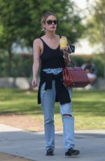 ASHLEY BENSON Heading to a Hair Salon in Los Angeles 03/20/2025