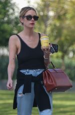 ASHLEY BENSON Heading to a Hair Salon in Los Angeles 03/20/2025