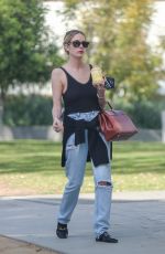 ASHLEY BENSON Heading to a Hair Salon in Los Angeles 03/20/2025