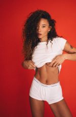 ASHLEY MOORE at a Photoshoot, March 2025