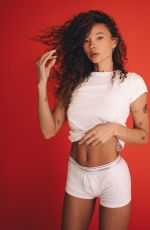 ASHLEY MOORE at a Photoshoot, March 2025