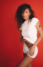 ASHLEY MOORE at a Photoshoot, March 2025