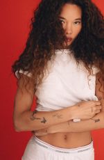 ASHLEY MOORE at a Photoshoot, March 2025