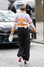 ASHLEY ROBERTS Leaves Heart Radio in London 03/27/2025