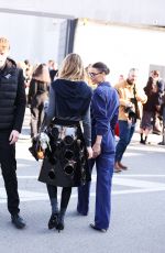 BAMBI NORTHWOOD-BLYTH Out at Milan Fashion Week in Milan 03/01/2025