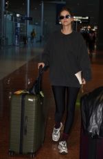 BARBARA PALVIN Arrives at Roissy-Paris-Charles de Gaulle Airport in Paris 03/03/2025