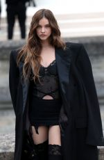 BARBARA PALVIN at Balenciaga Fashion Show in Paris 03/09/2025