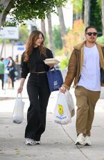 BARBARA PALVIN Shopping at Studio City Farmers Market 03/30/2025