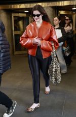BARBIE FERREIRA Leaves NBC Studios in New York 03/19/2025