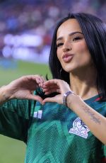 BECKY G at CONCACAF Nations League Cup Semifinal Game in Inglewood 03/20/2025