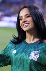 BECKY G at CONCACAF Nations League Cup Semifinal Game in Inglewood 03/20/2025