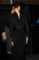 BELLA HADID Arrives at Yves Saint Laurent Afterparty in Paris 03/12/2025