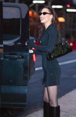 BELLA HADID Leaves a Photoshoot in New York City 03/25/2025
