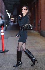 BELLA HADID Leaves a Photoshoot in New York City 03/25/2025
